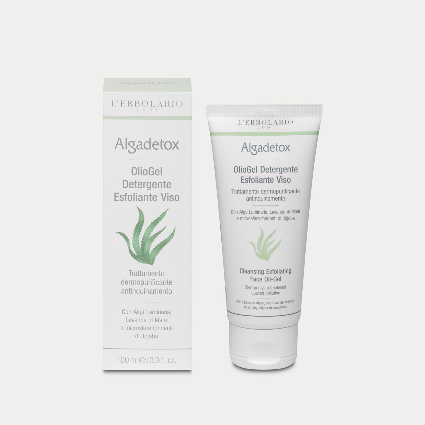 OlioGel Detergente Esfoliante Viso Algadetox
