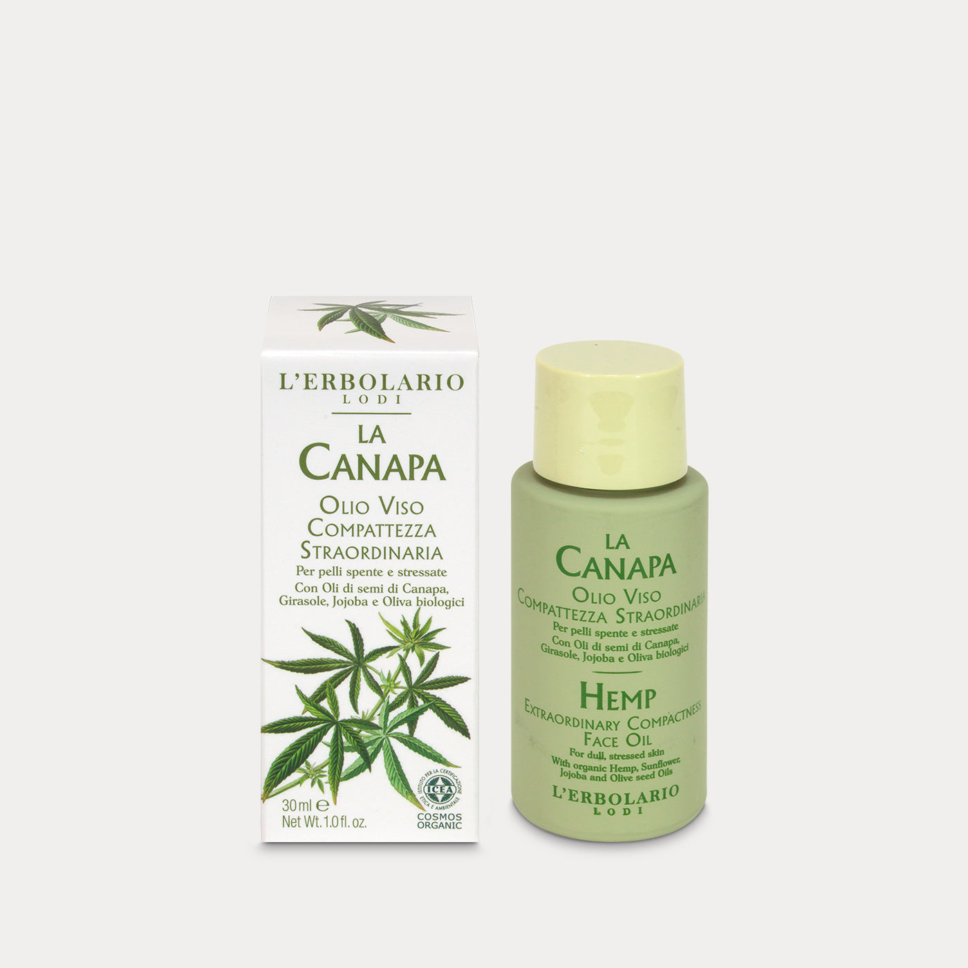 Olio Viso Compattezza Straordinaria La Canapa