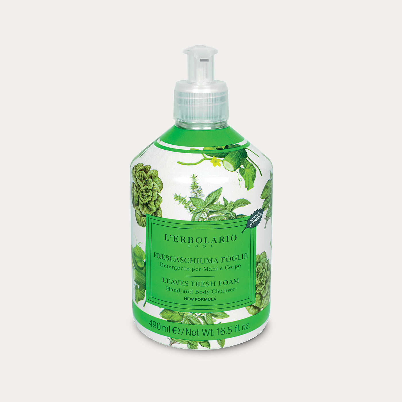 Detergente Mani e Corpo Frescaschiuma Foglie