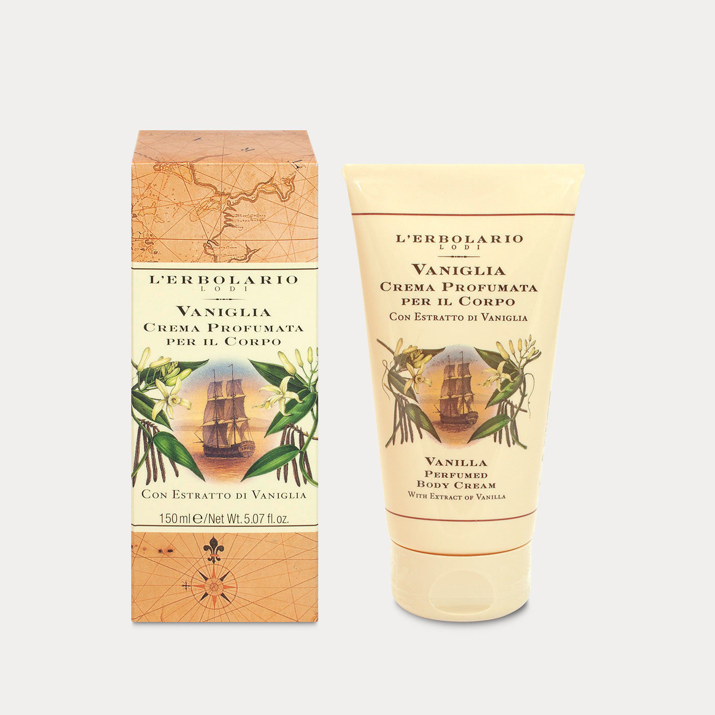 Crema Profumata per il Corpo Vaniglia