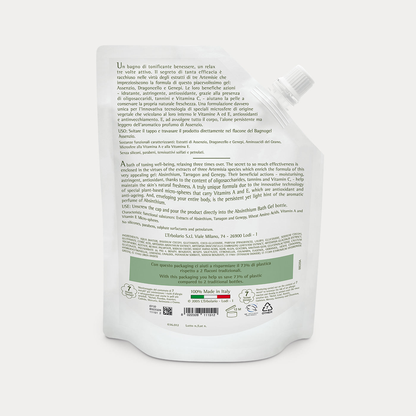 Ecoricarica Bagnogel Assenzio