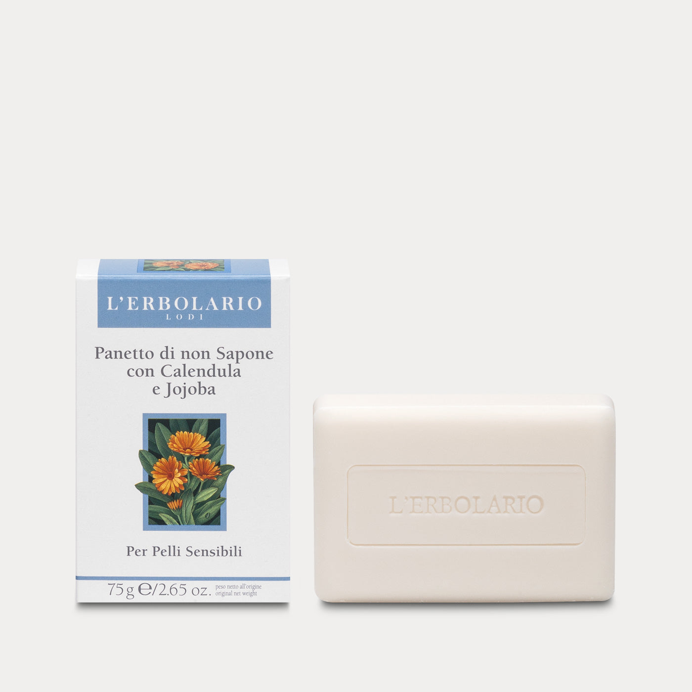 Panetto di non Sapone per Pelli Delicate e Sensibili