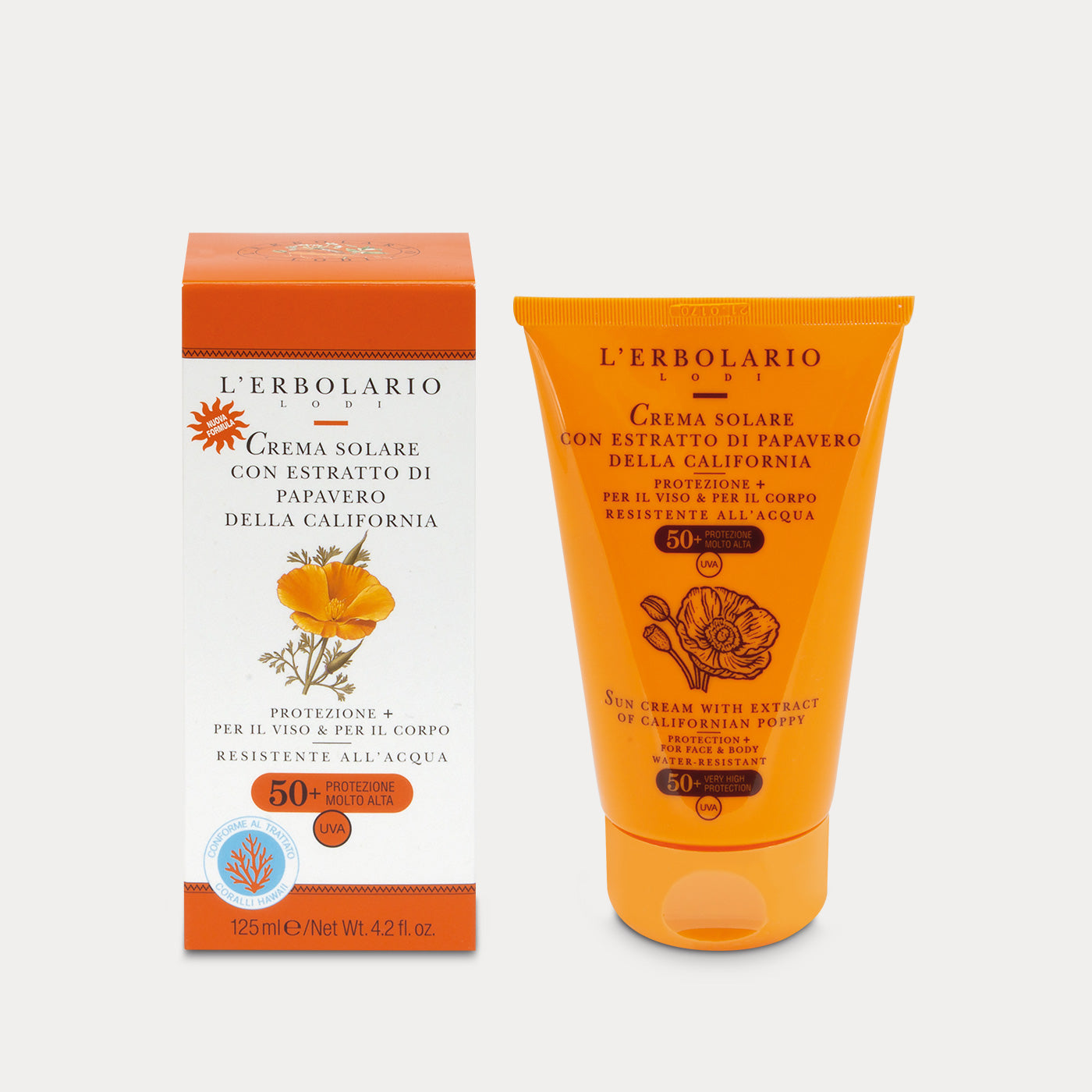 Crema Solare Viso e Corpo SPF 50+