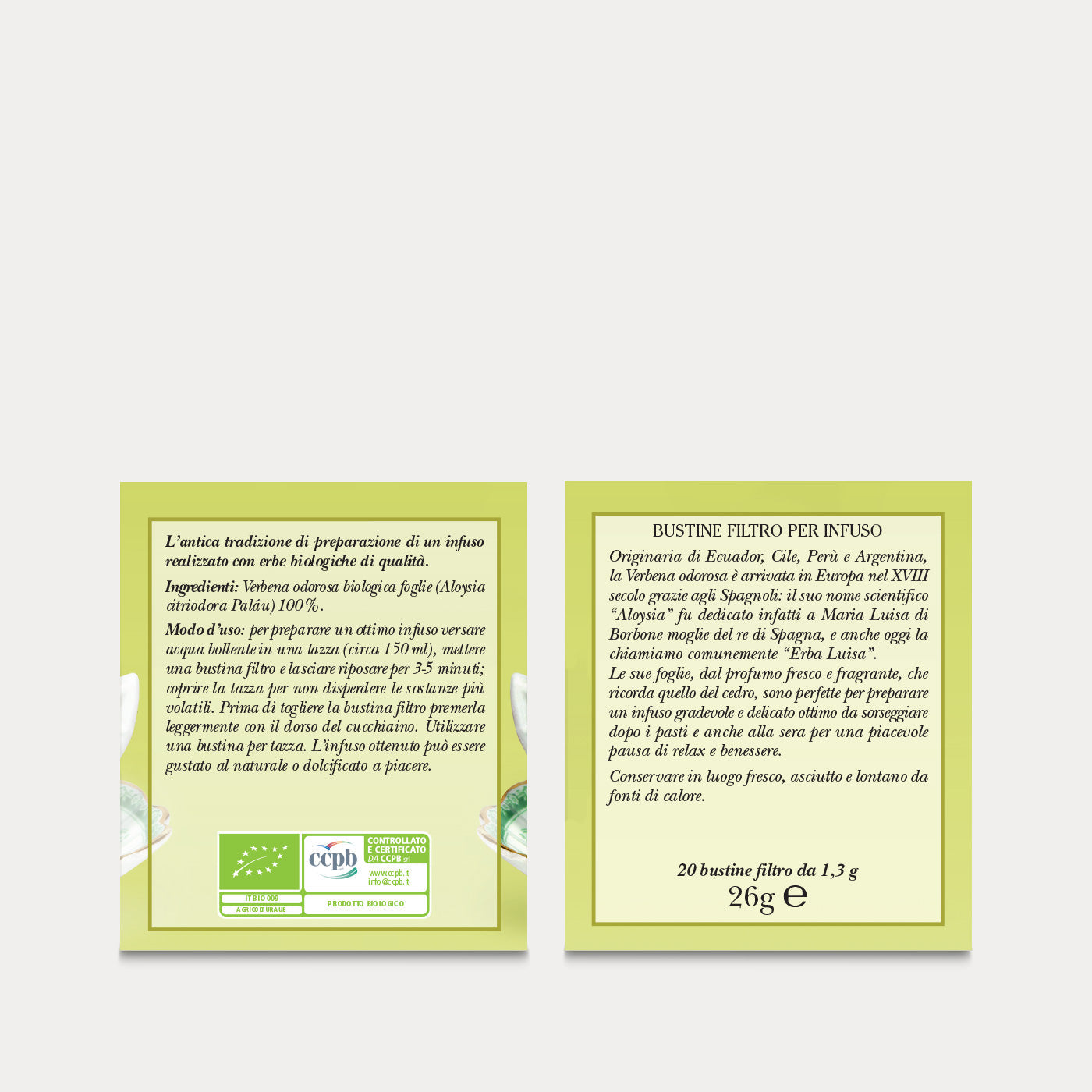 Infuso alla Verbena Odorosa