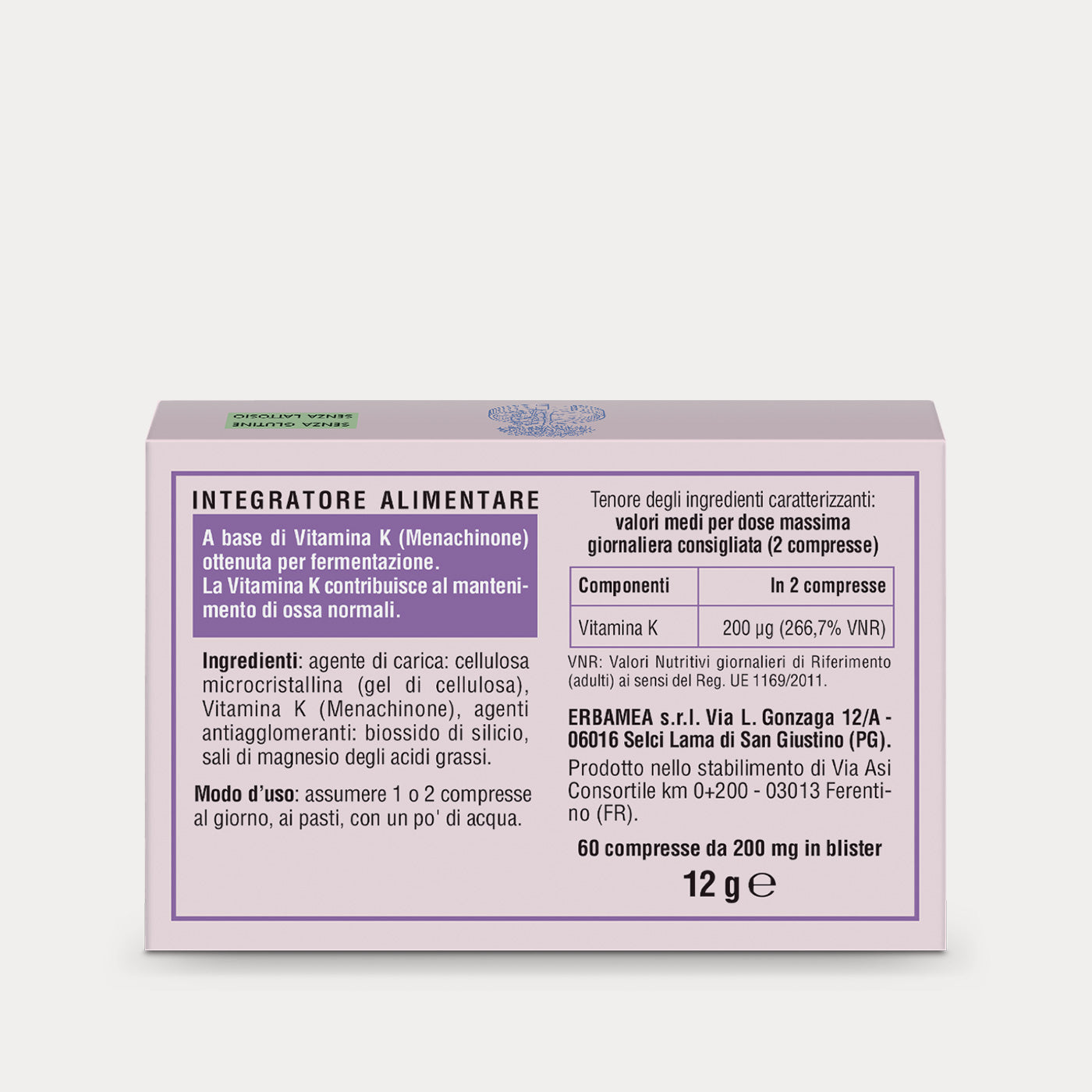 Integratore Vitamina K2