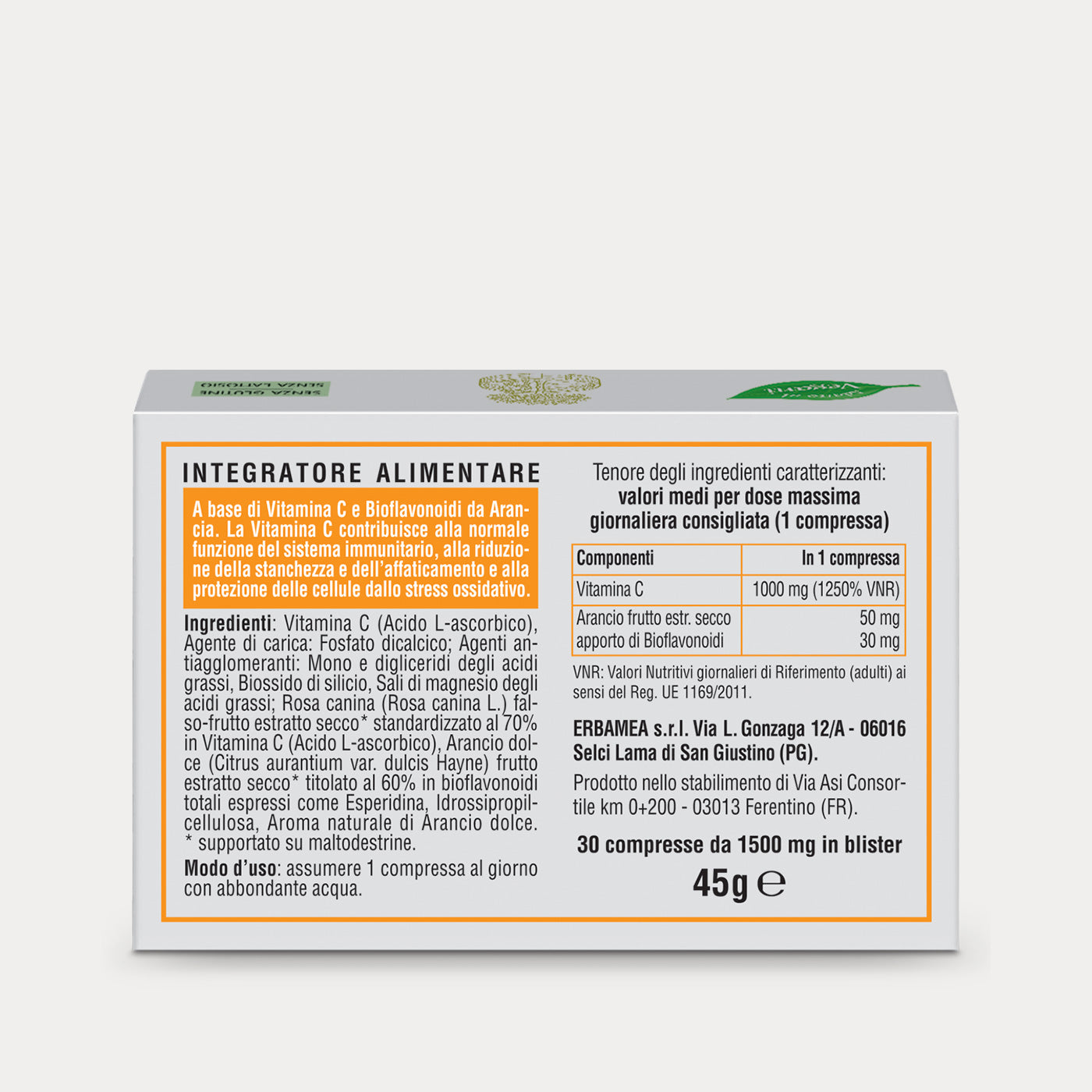 Integratore Vitamina C