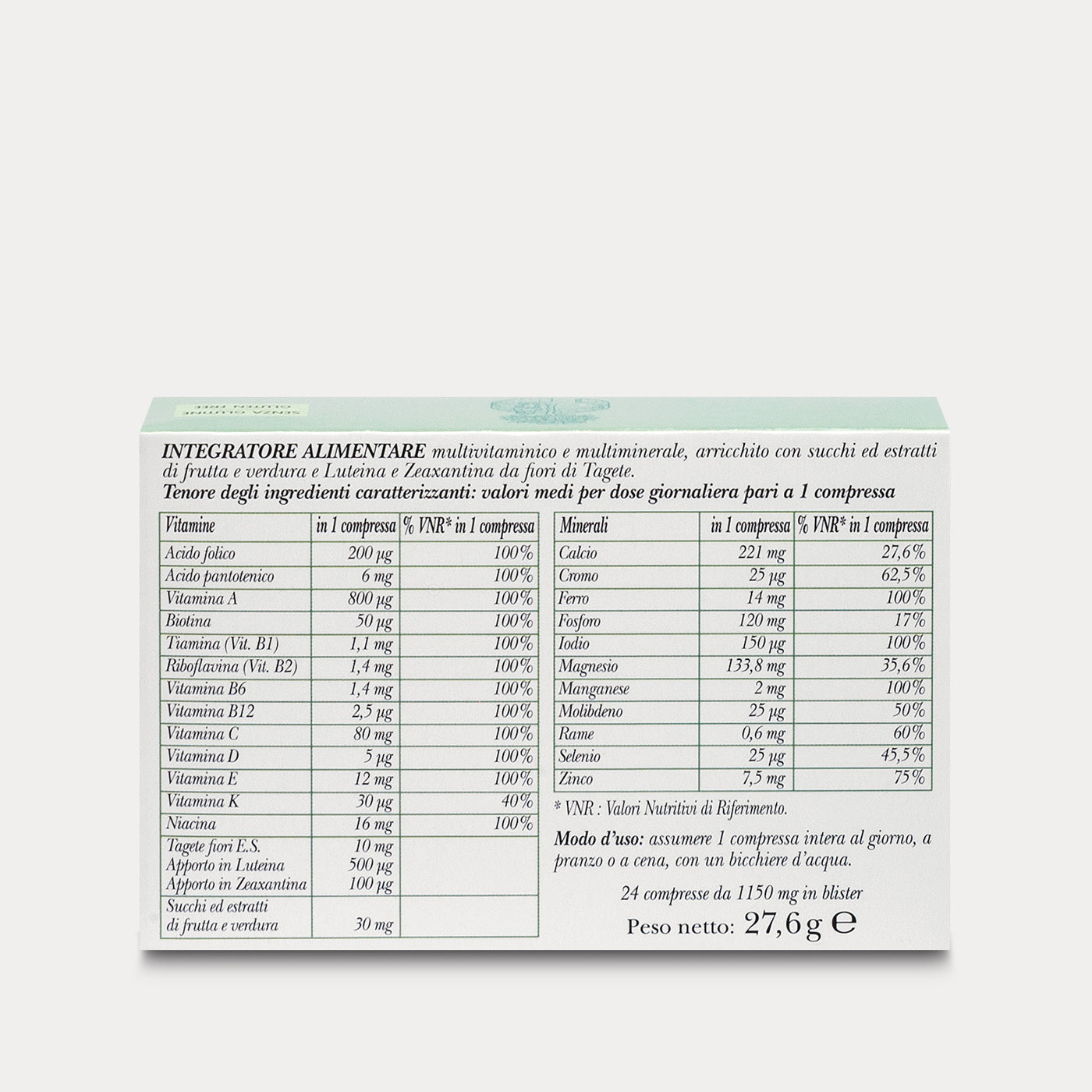Integratore Vitamine & Minerali