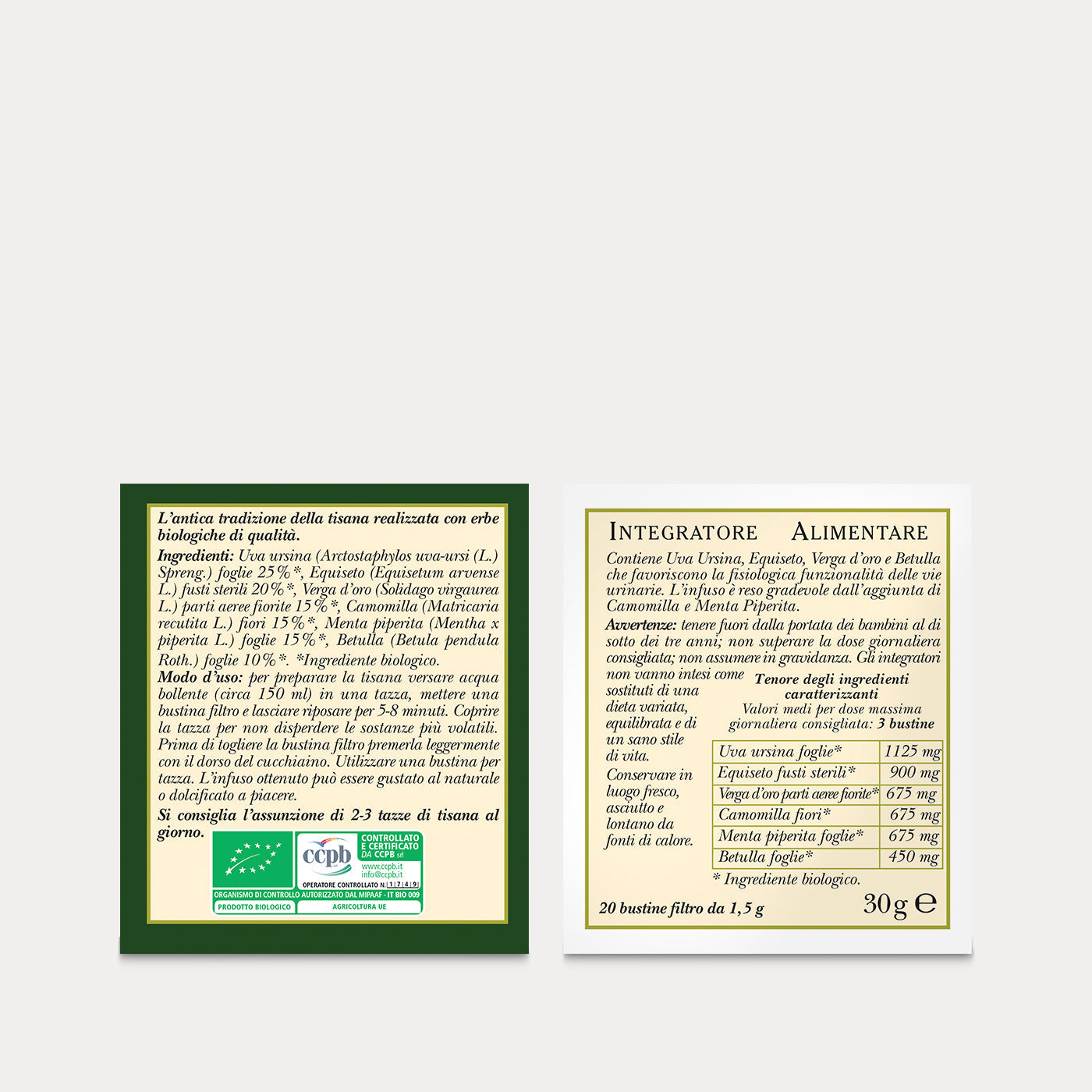 Tisana Biologica Cistattiva