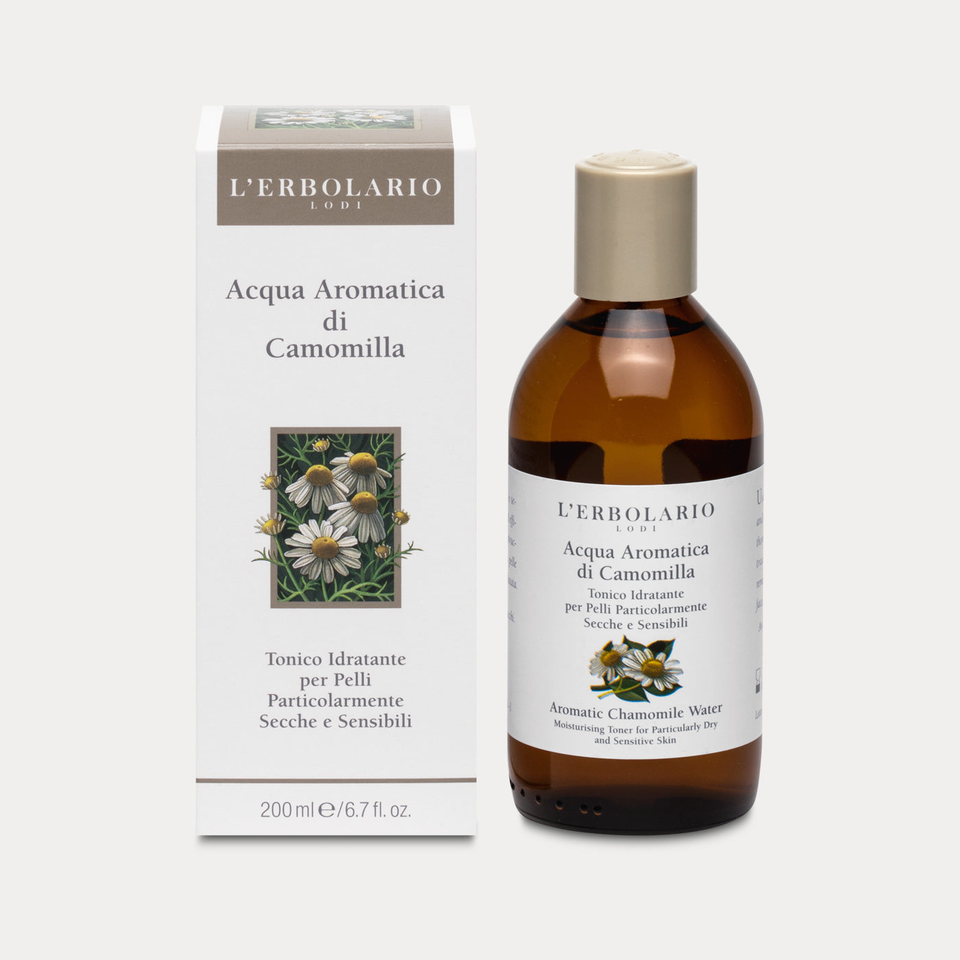 Acqua Aromatica di Camomilla per Pelli molto Secche e Sensibili
