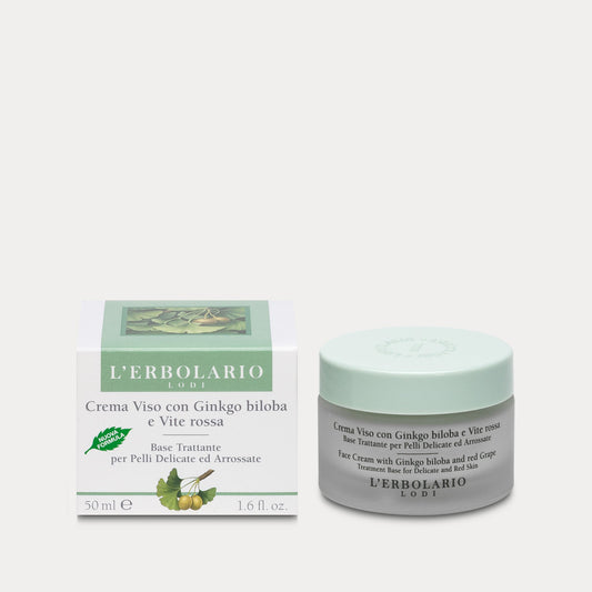 Crema Viso Anti Rossore per Pelli Delicate