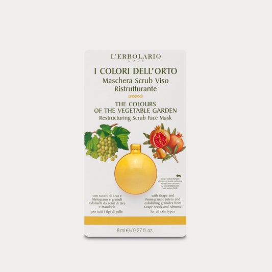 Maschera Scrub Viso Ristrutturante I Colori dell'Orto