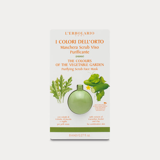 Maschera Scrub Viso Purificante I Colori dell'Orto