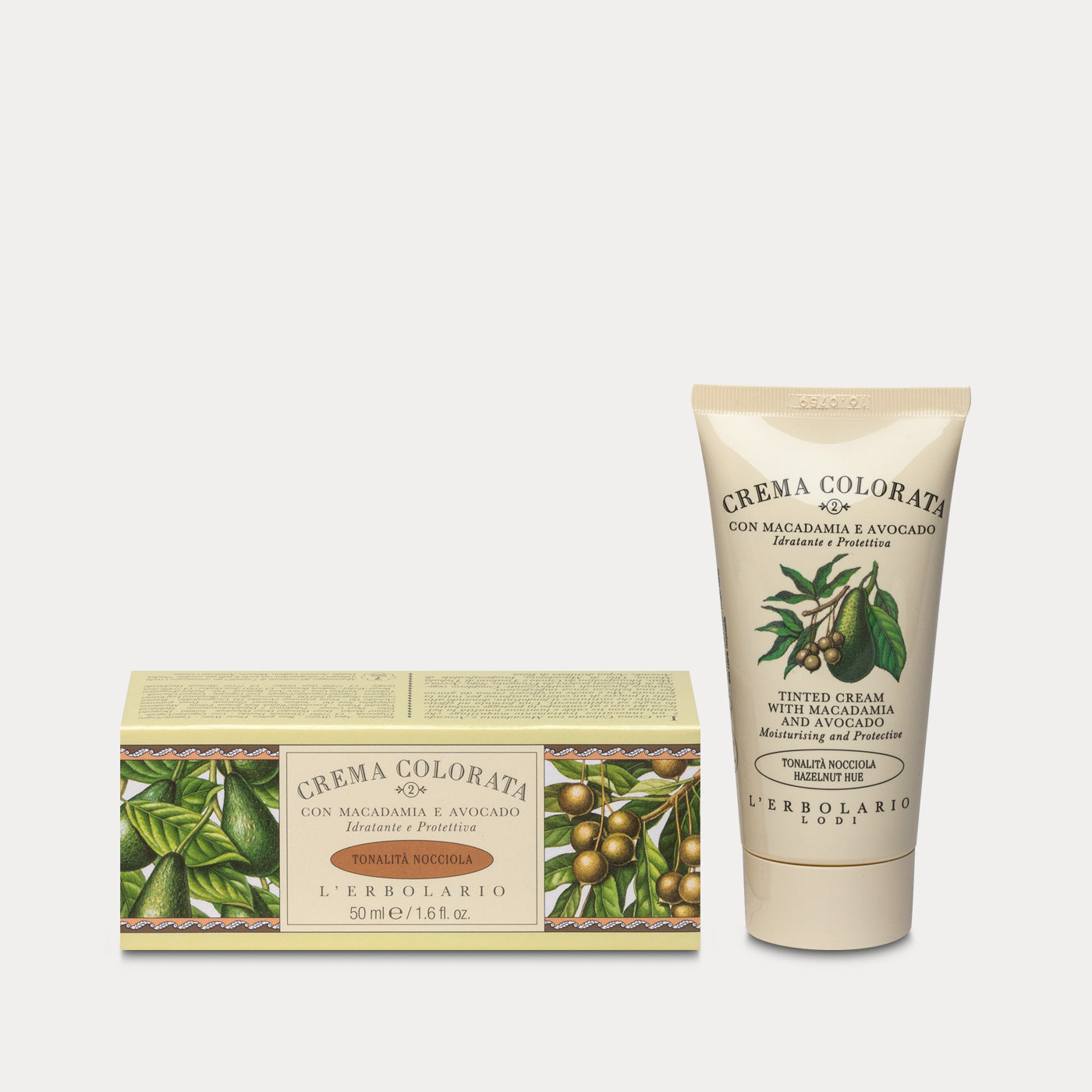 Crema Colorata per il Viso tonalità  Nocciola