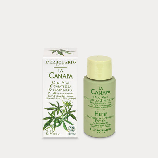 Olio Viso Compattezza Straordinaria La Canapa