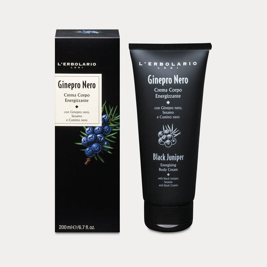 Crema Corpo Energizzante Ginepro Nero