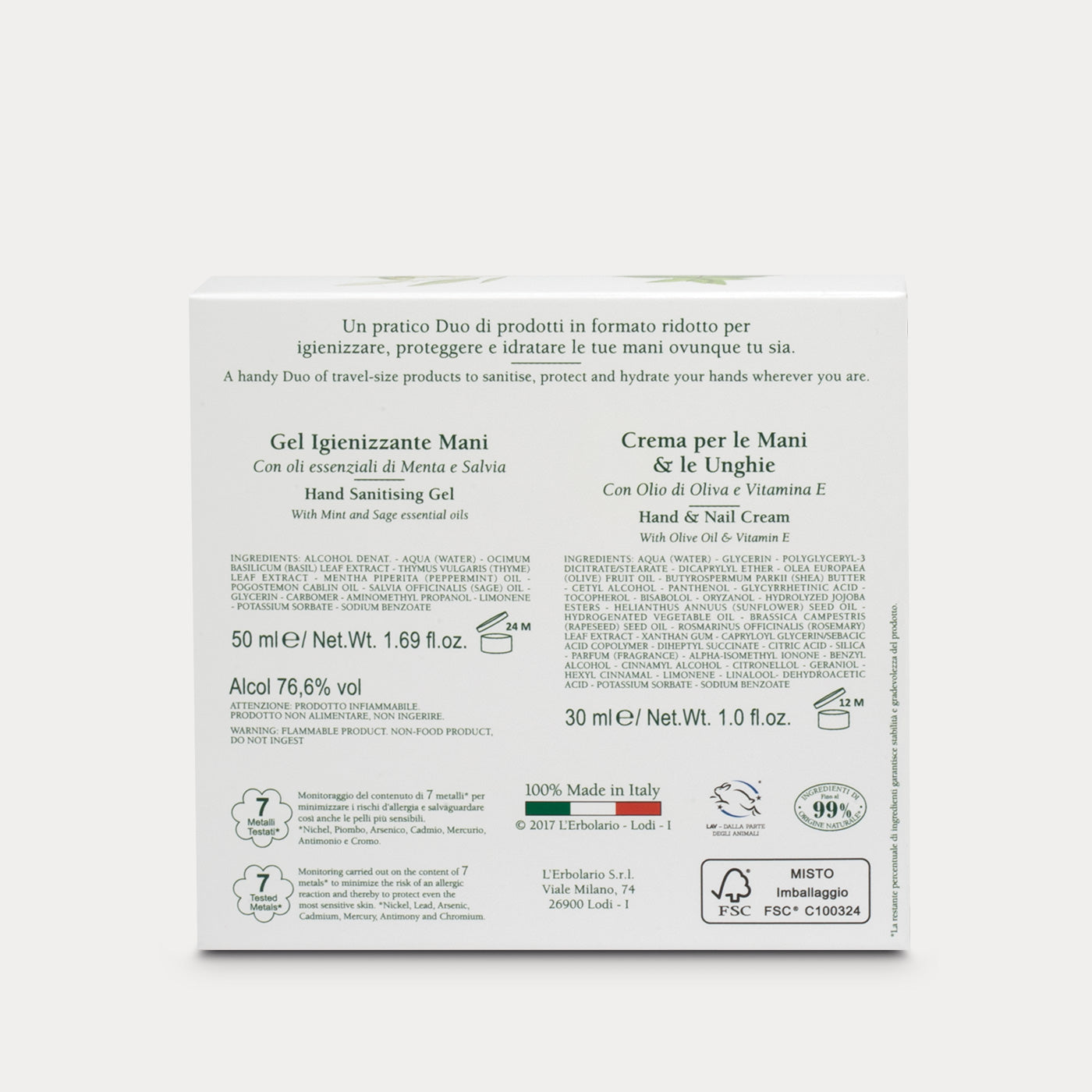 Duo Mani Igiene e Protezione