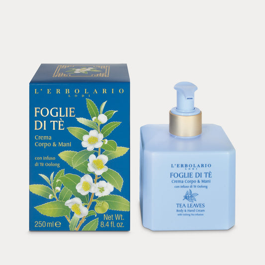 Crema Corpo & Mani Foglie di Tè