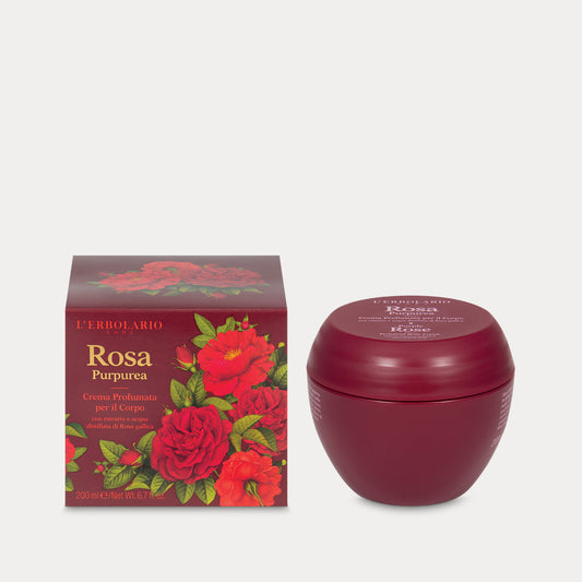 Crema Profumata per il Corpo Rosa Purpurea
