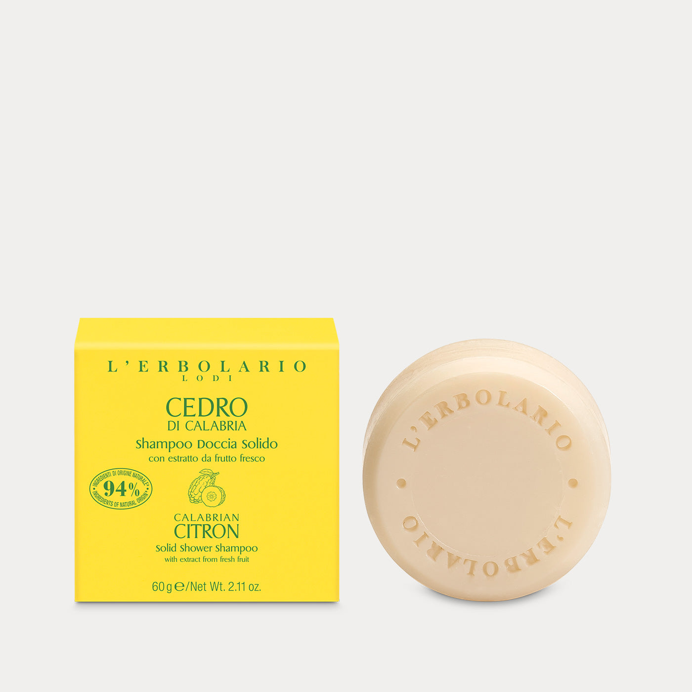 Shampoo Doccia Solido Cedro di Calabria