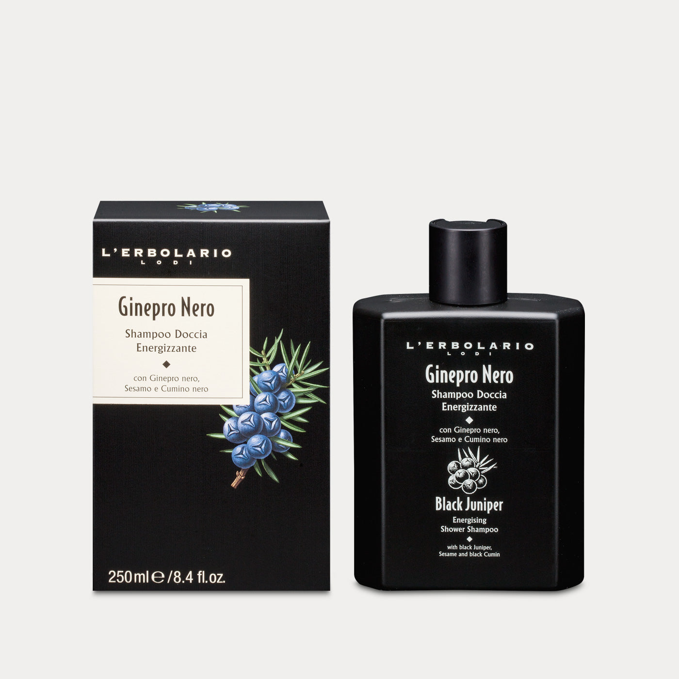 Shampoo Doccia Energizzante Ginepro Nero