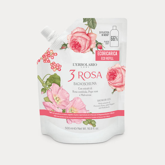 Ecoricarica Bagnoschiuma 3 Rosa