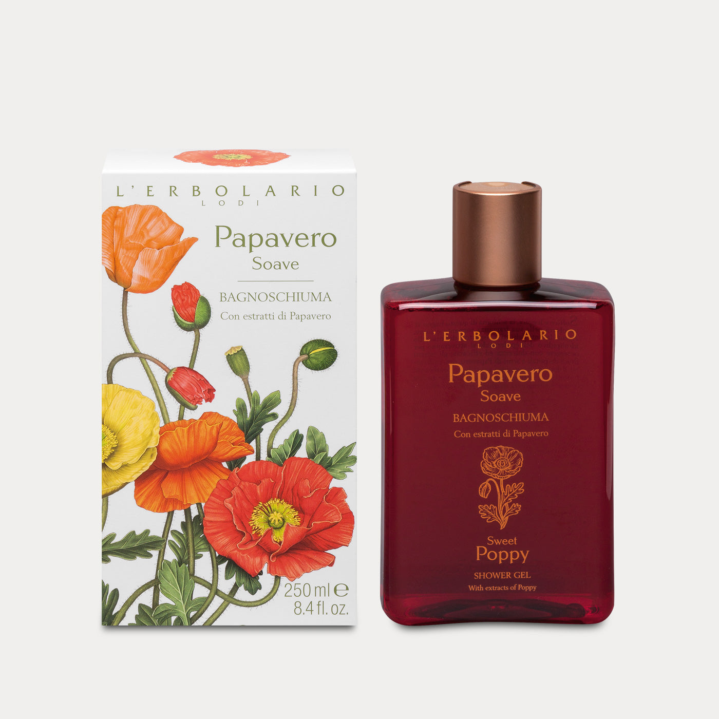 Bagnoschiuma Papavero Soave