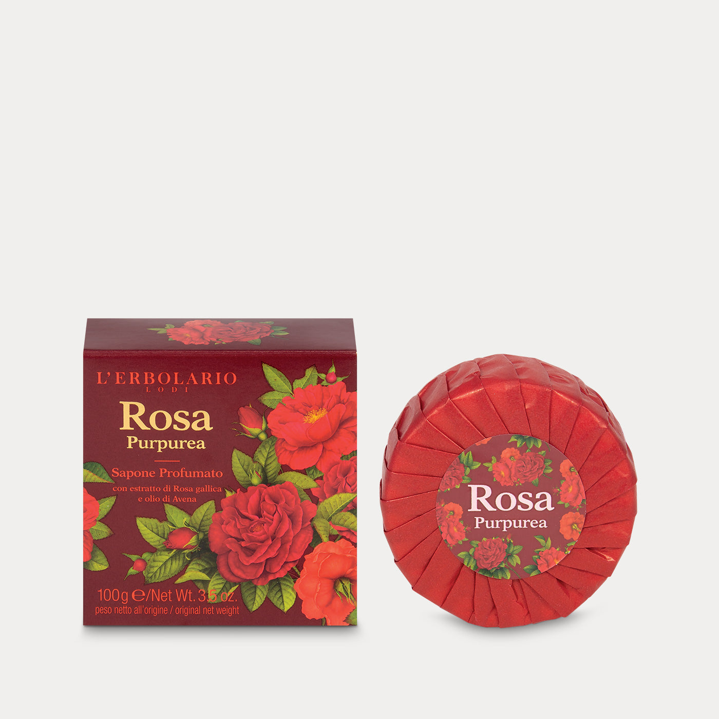 Sapone Profumato Rosa Purpurea