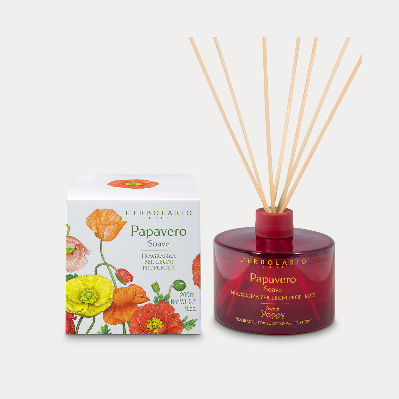 Fragranza per Legni Profumati Papavero Soave