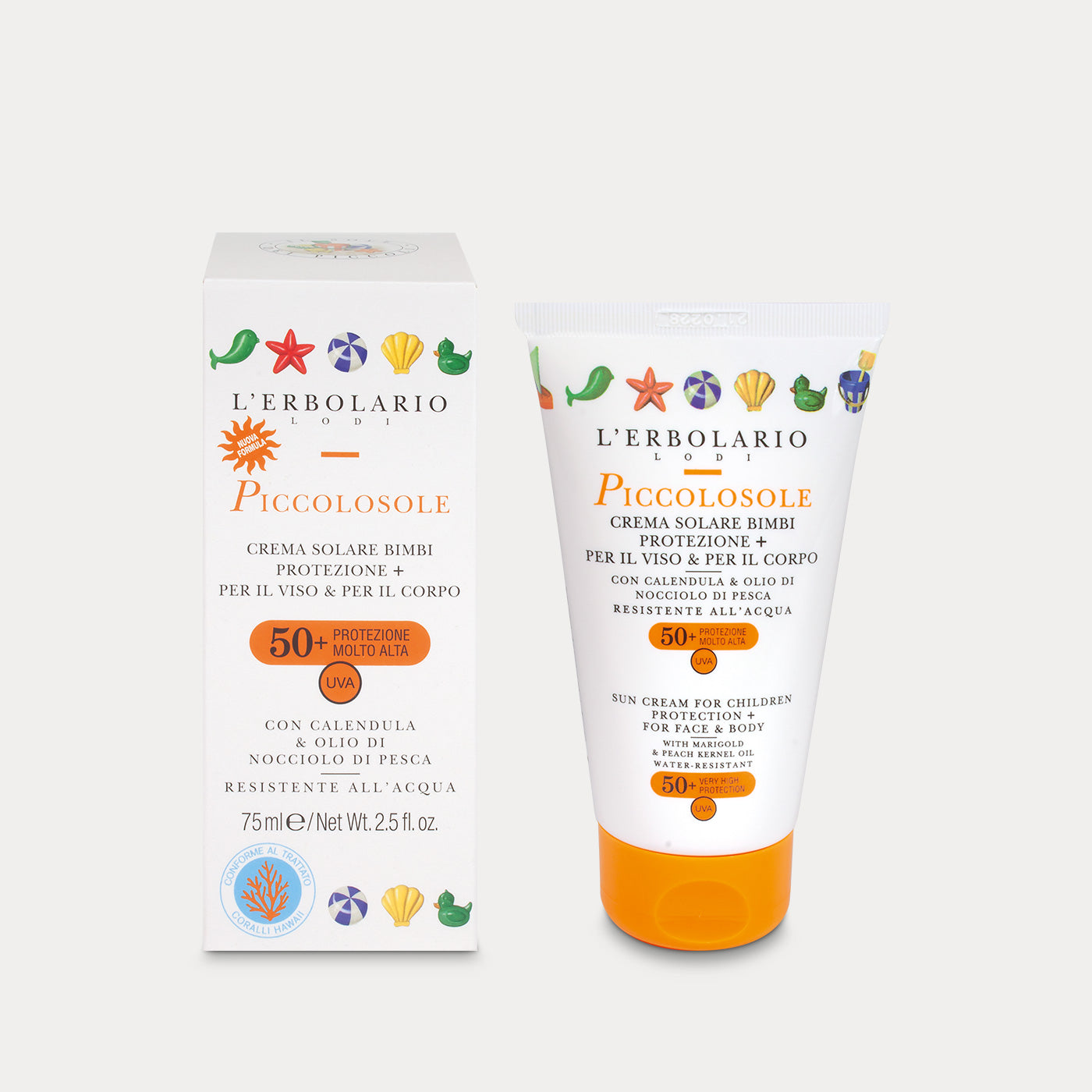 Crema Solare Bimbi SPF 50+ Piccolosole