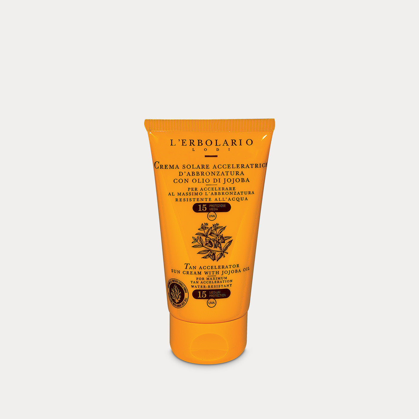 Crema Solare Corpo Acceleratrice d'Abbronzatura SPF 15