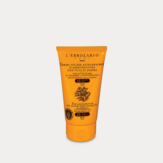 Crema Solare Corpo Acceleratrice d'Abbronzatura SPF 15