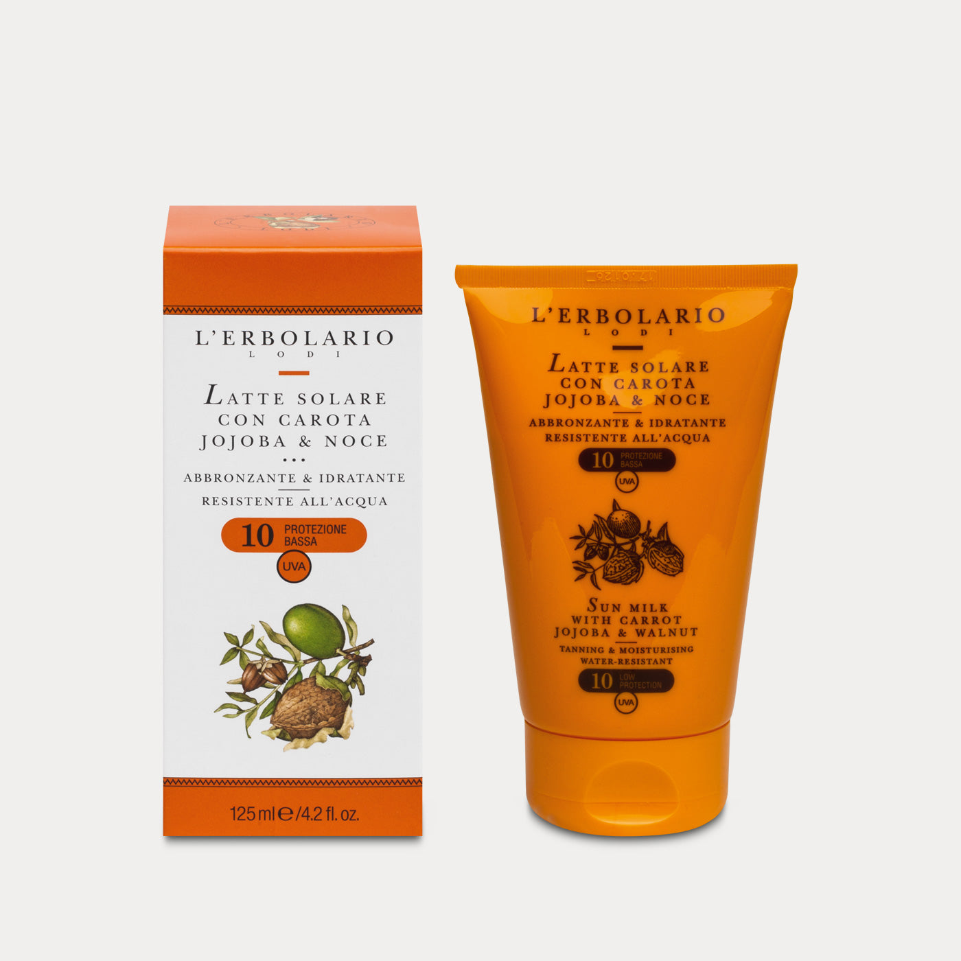 Latte Solare Viso e Corpo SPF 10