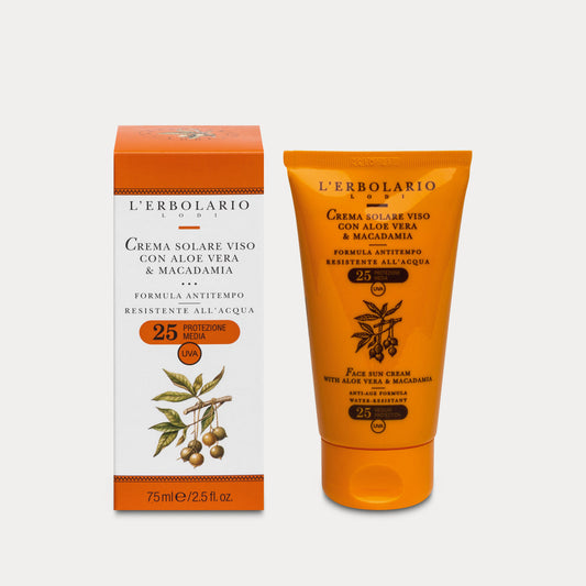 Crema Solare Viso Anti-tempo SPF 25