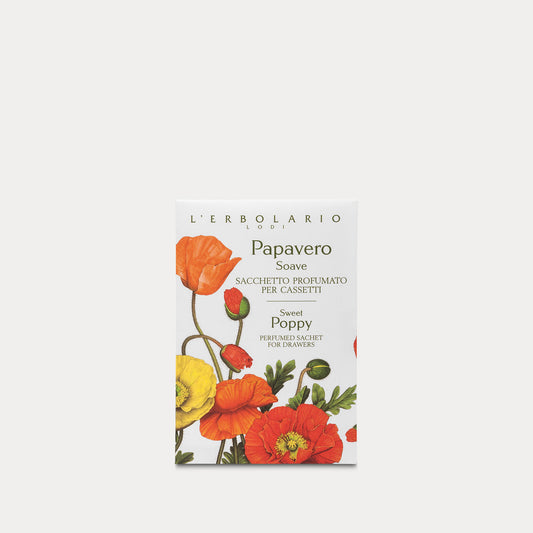 Sacchetto Profumato per Cassetti Papavero Soave