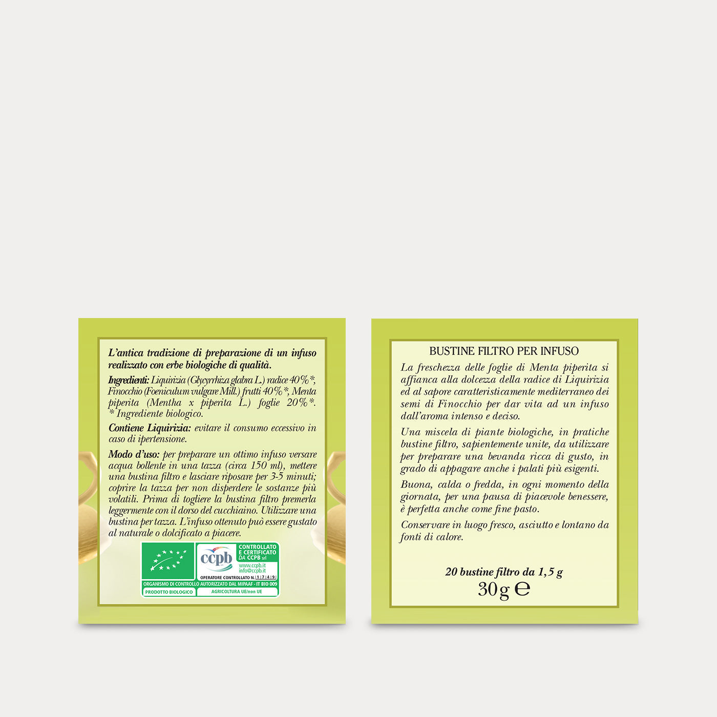 Infuso alla Menta e Liquirizia