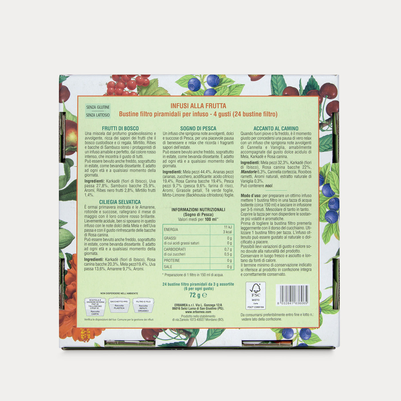 Scatola Regalo Infusi alla Frutta