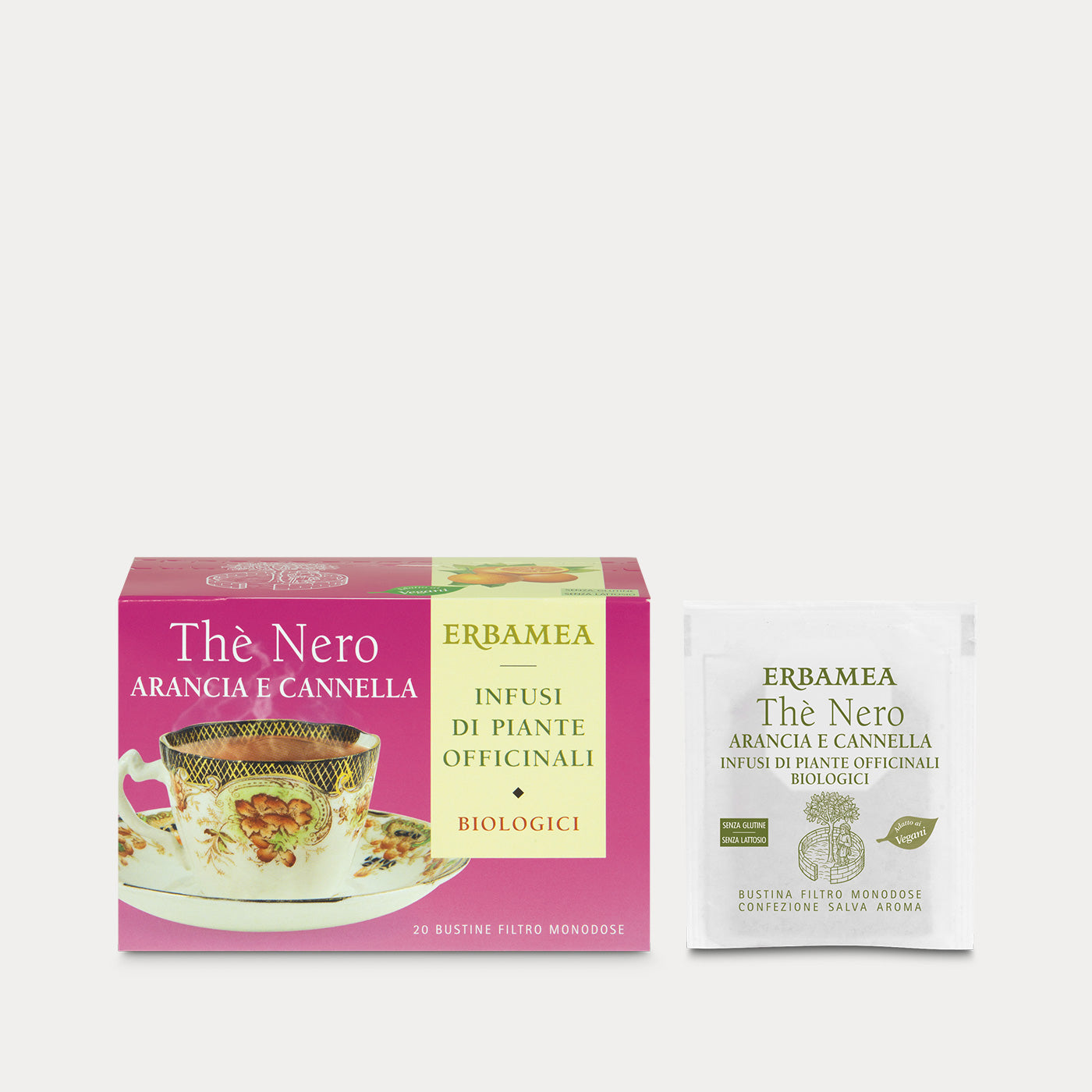 Infuso al Thè Nero Arancia e Cannella