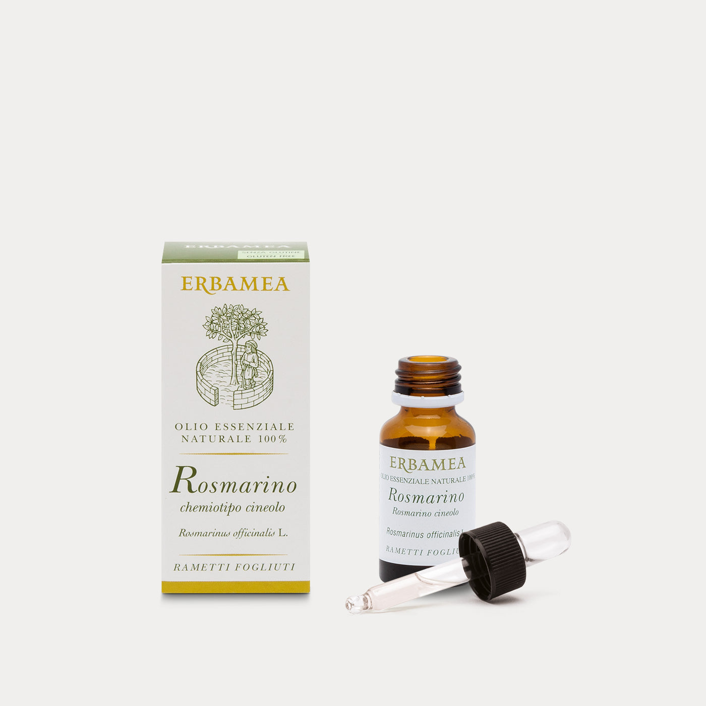 Olio Essenziale al Rosmarino chemiotipo Cineolo