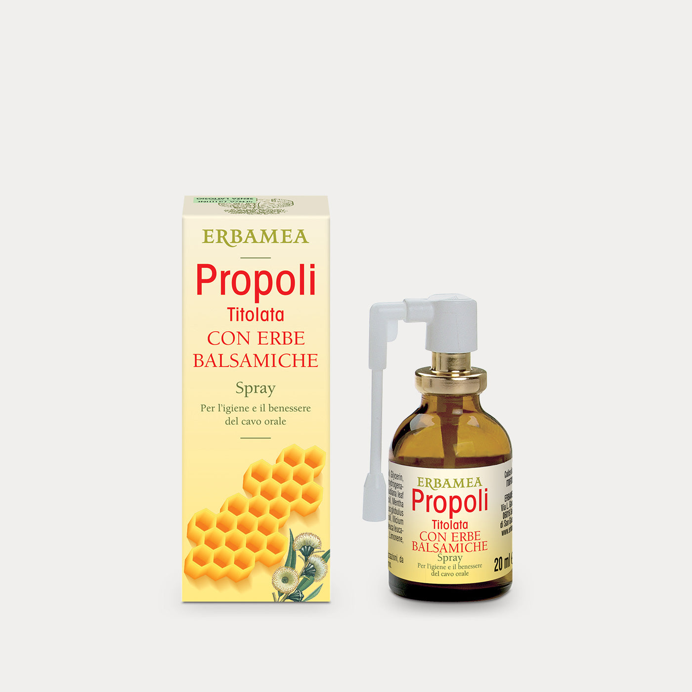 Spray con Erbe Balsamiche Propoli Titolata