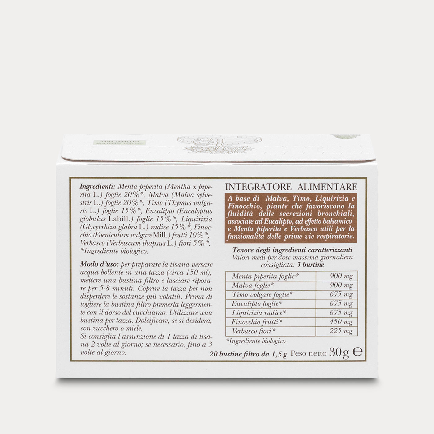 Tisana Biologica Balsamia