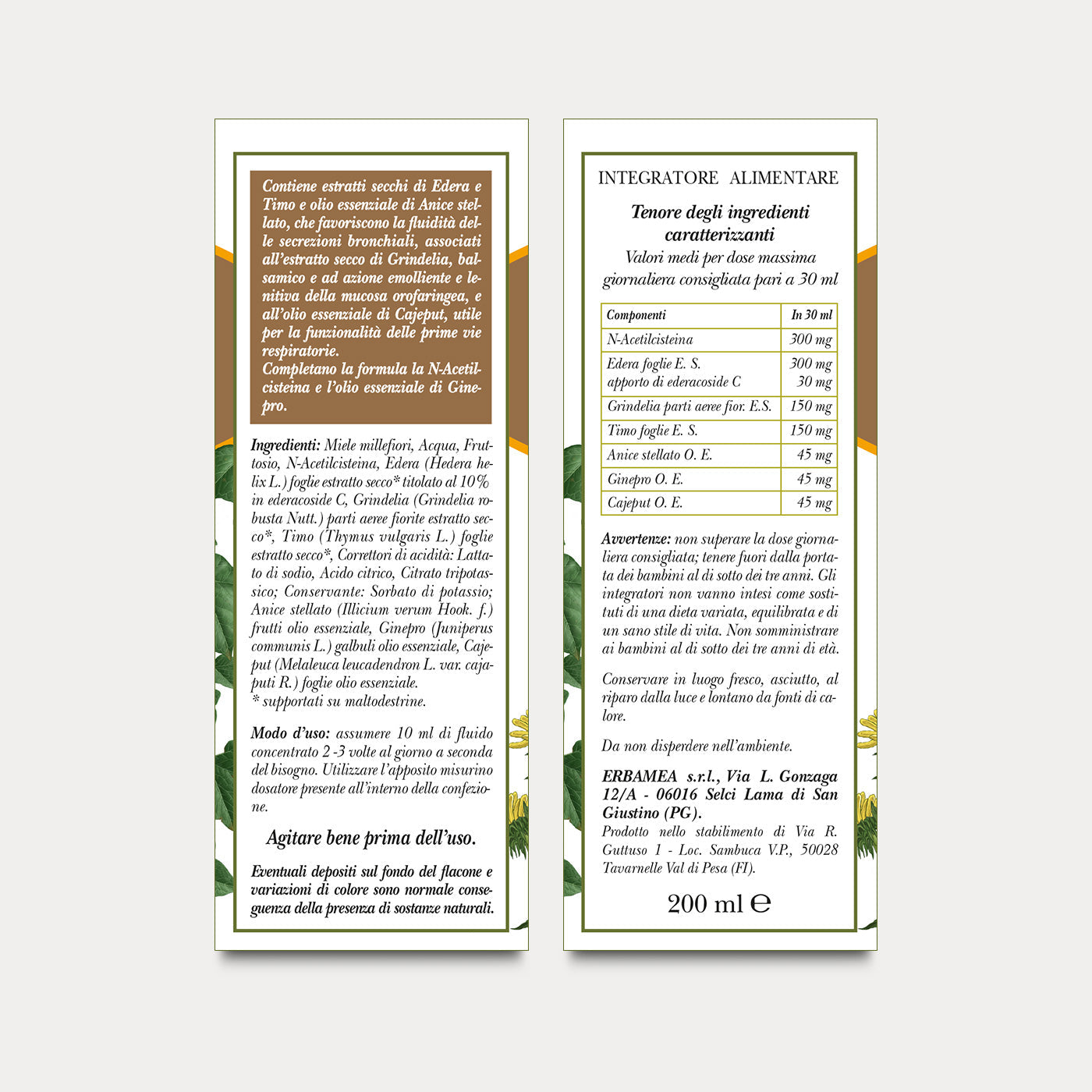 Fluid-Tus  Fluido Concentrato Balsamia