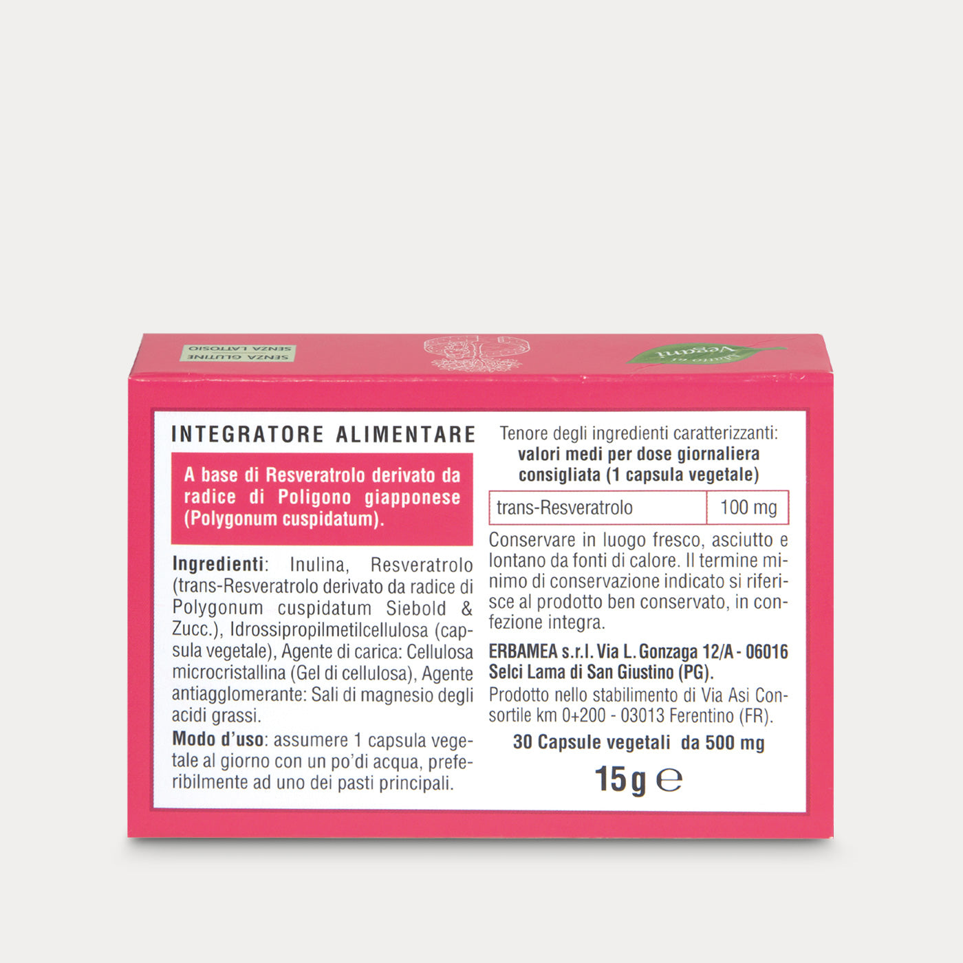Integratore Resveratrolo