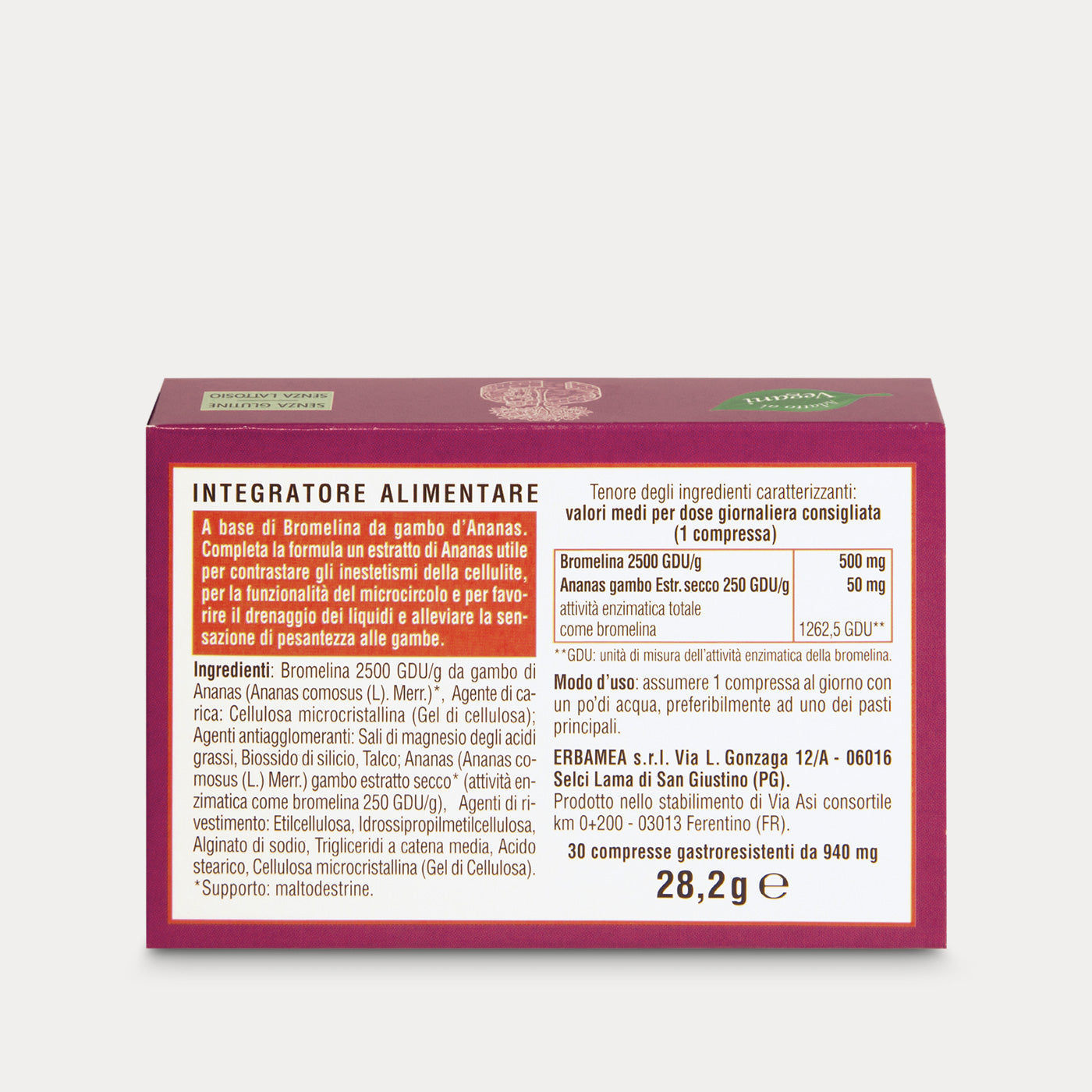 Integratore Bromelina