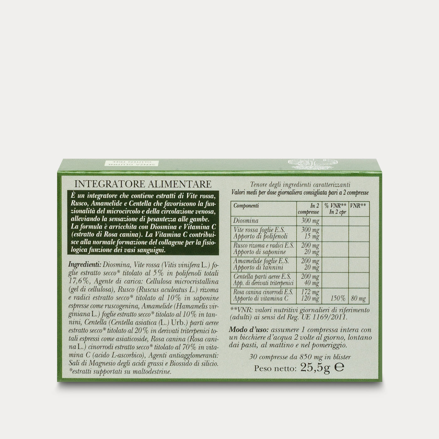 Integratore Vite Rossa Gambe