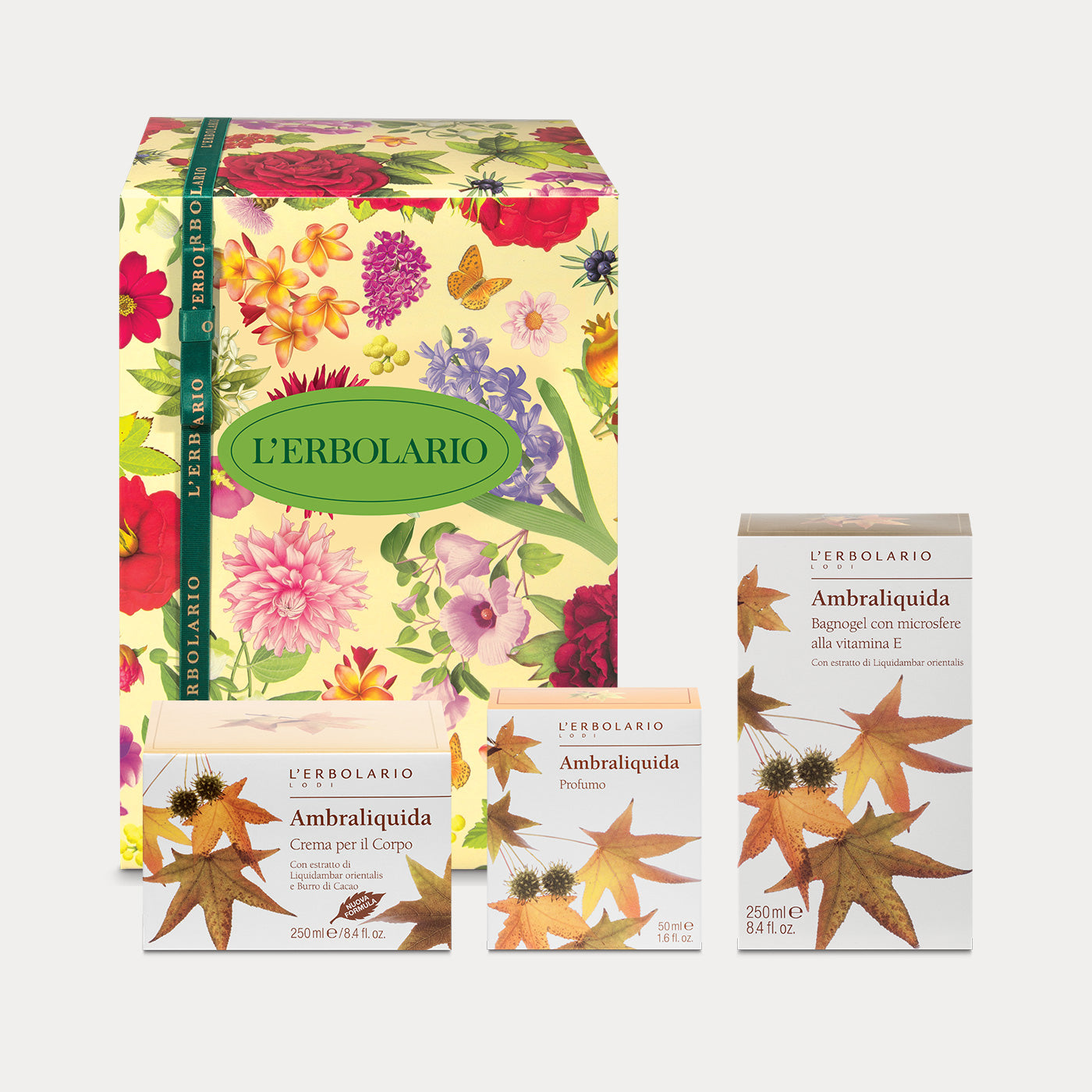 Confezione regalo Trio Profumo Ambraliquida