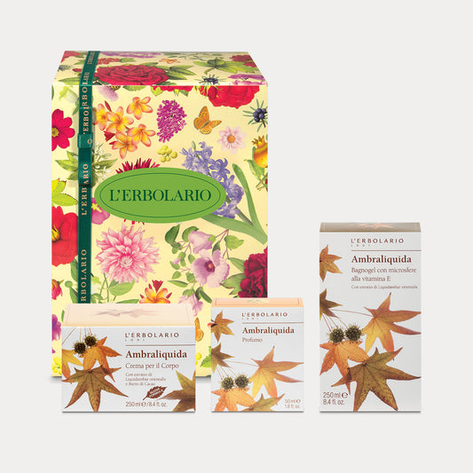 Confezione regalo Trio Profumo Ambraliquida