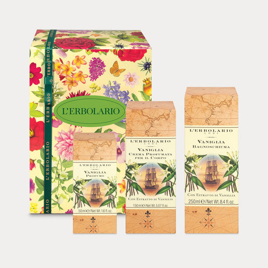 Confezione regalo Trio Profumo Vaniglia