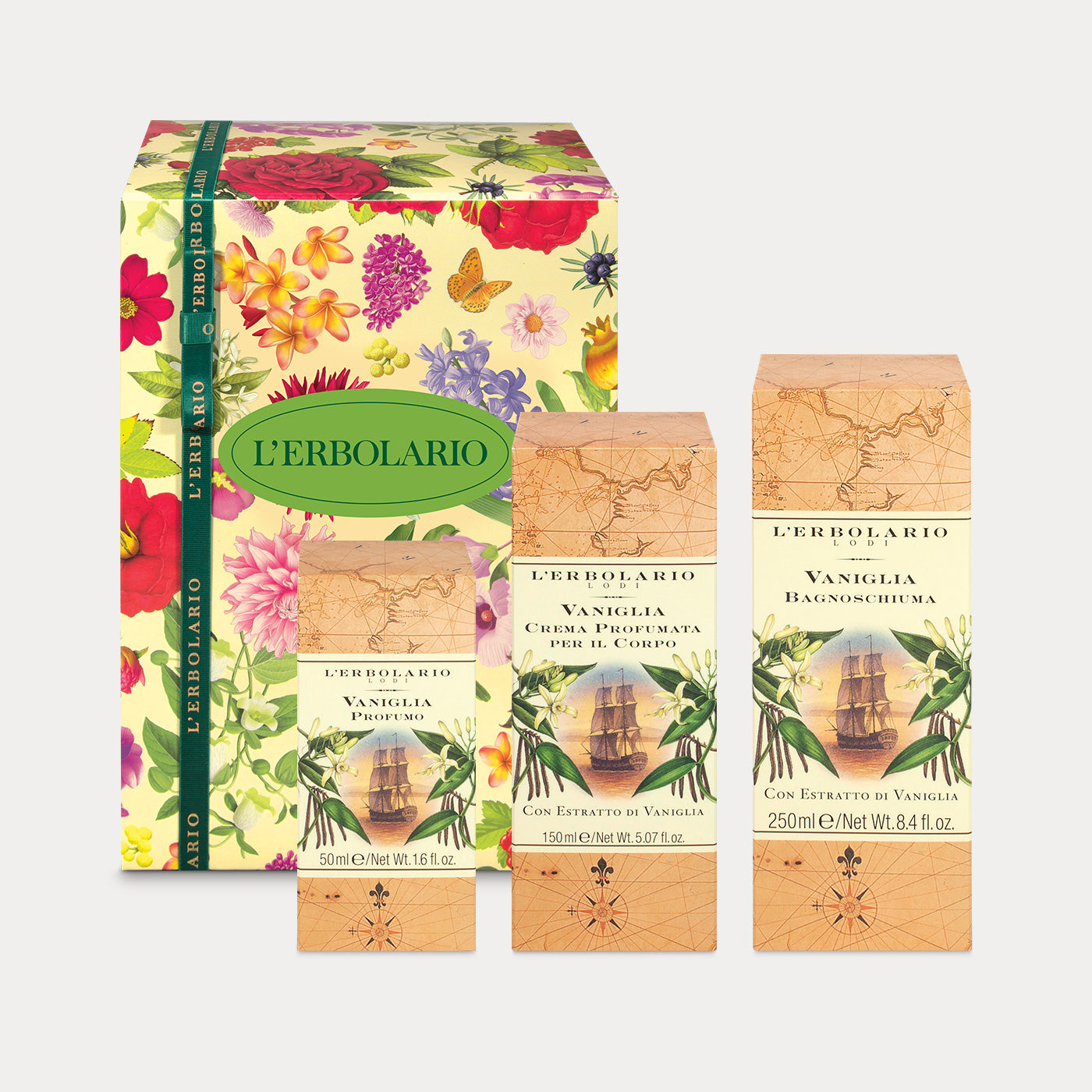 Confezione regalo Trio Profumo Vaniglia