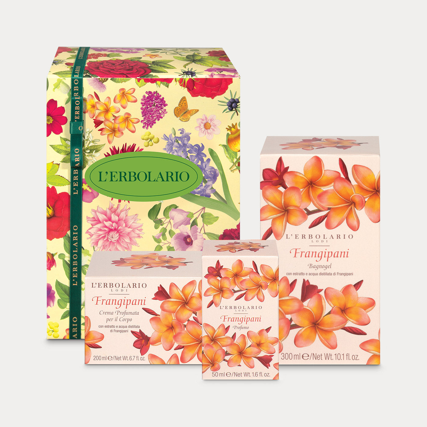 Confezione regalo Trio Profumo Frangipani