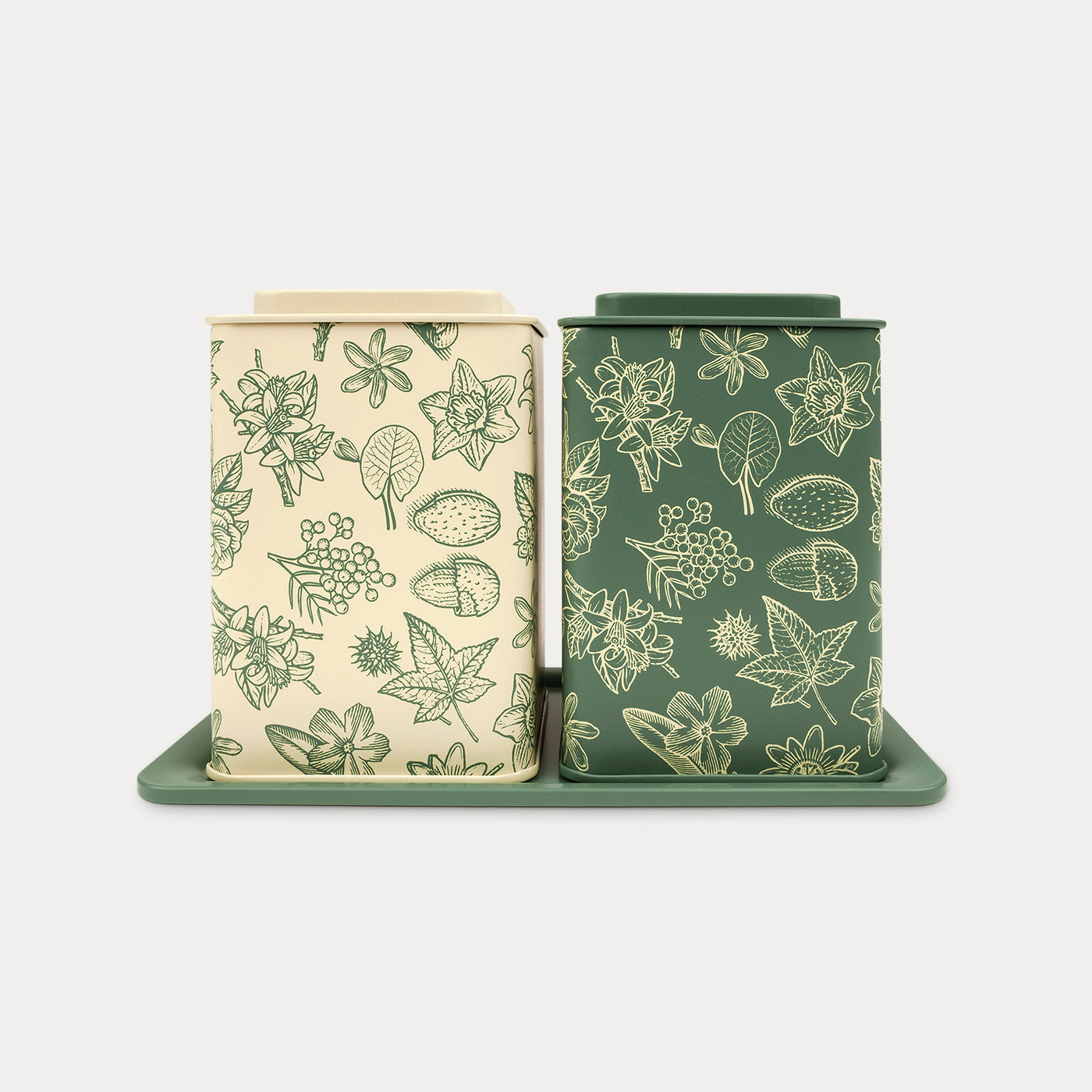 Set Contenitori in Latta - 600 Punti Foglia